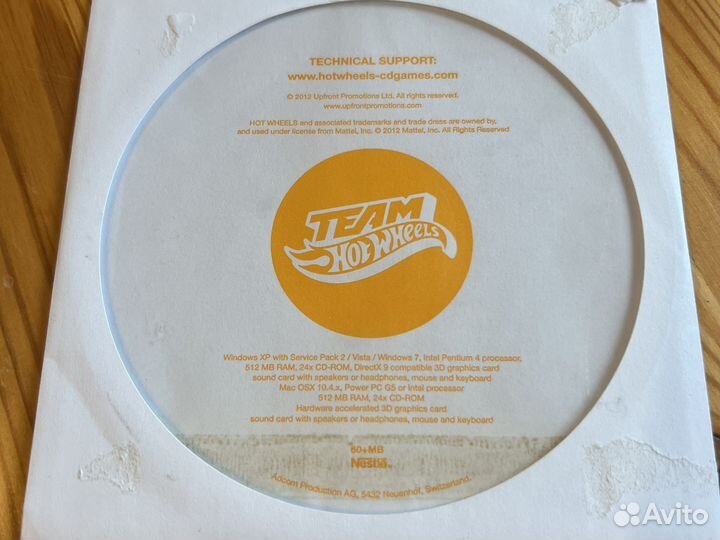 Диски для пк с играми team hot wheels