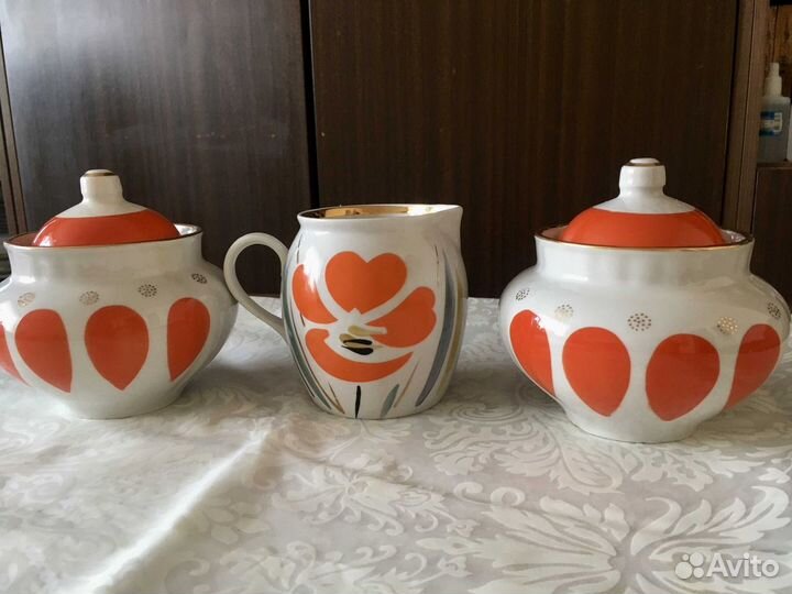 Сахарницы 2 шт и молочник СССР