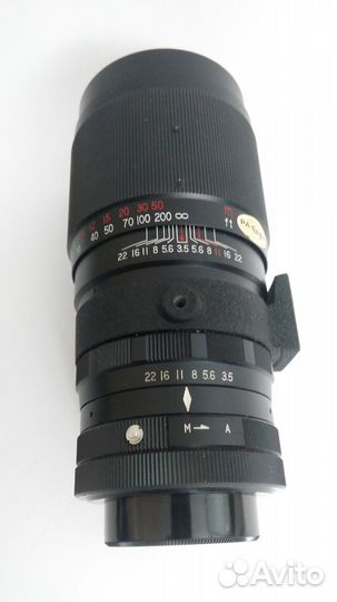 Объектив Auto Mamiya/Sekor 200mm F3.5 резьба М42