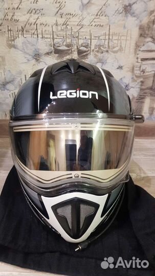 Шлем для снегохода с подогревом