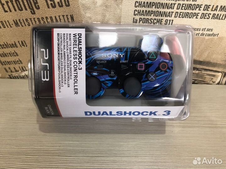 Новый Dualshock 3 Синий Лёд