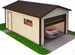Быстровозводимый гараж из сэндвич-панелей спб и ло