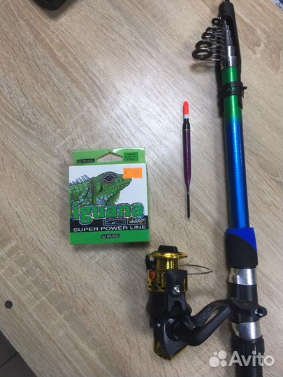 Удочка в сборе