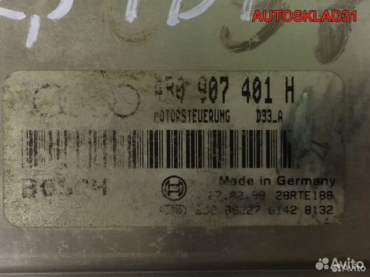 Блок эбу Audi A6 C5 2.5 TDI 4B0907401H