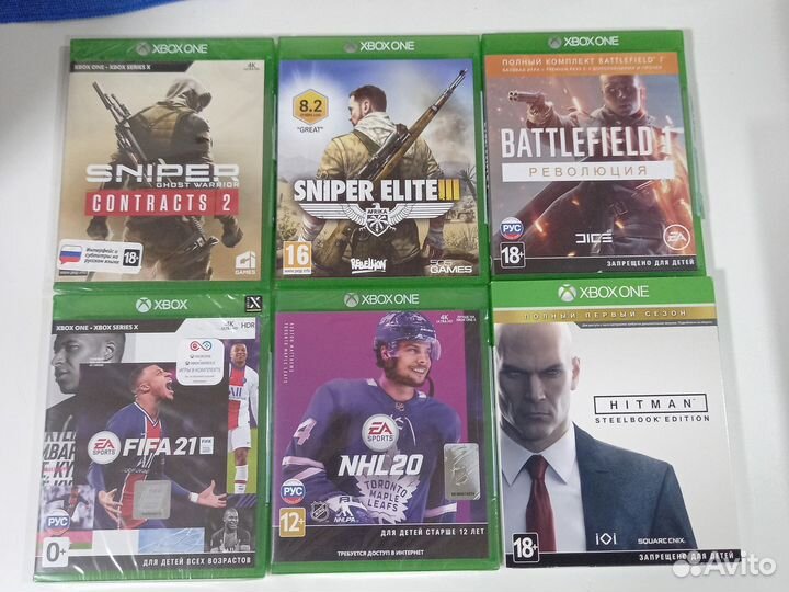 Игры на xbox One