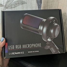 Микрофон RGB конденсаторный