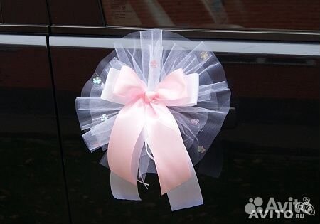 Свадебные украшения на машины