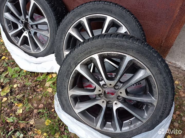 Зимние колеса Mercedes R18 Nokian оригинал шипы