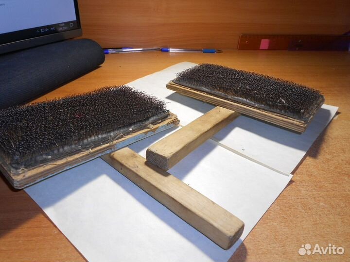 Чесалки Чески для шерсти 21х13 см