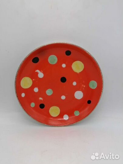 Блюдце Дулево авт Леонов 1950г