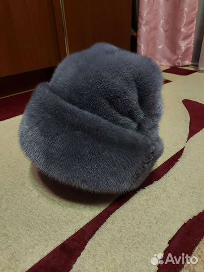 Шапка норковая женская