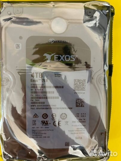 Seagate Enterprise 4 тб 3,5 