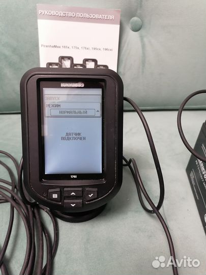 Эхолот 2 лучевой хамминберд пиранья макс 176i