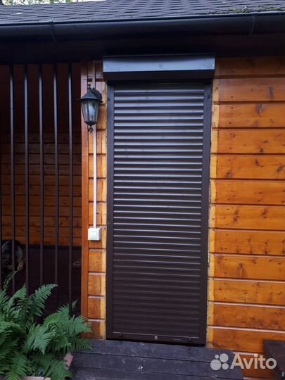 Рольставни алютех для дверей Алютех 970х2000мм