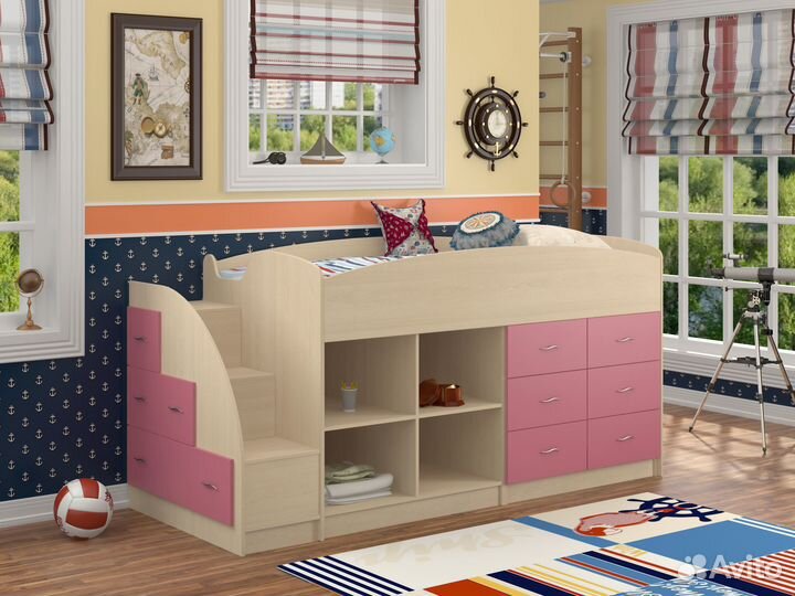 Кровать чердак