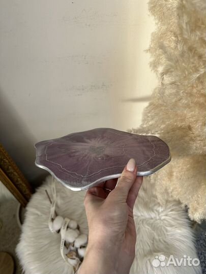 Тарелка декоративная для подачи на подарок