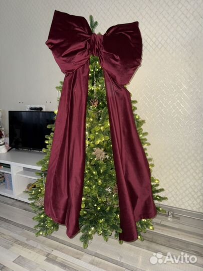 Бант на елку