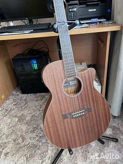 Электроакустическая гитара ibanez AEG7MH-OPN