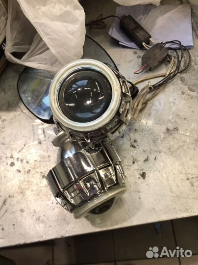 Биксеноновые линзы с ангельскими глазками