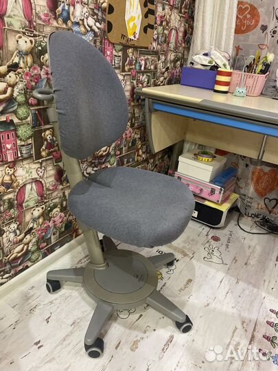 Растущая парта и стул бу