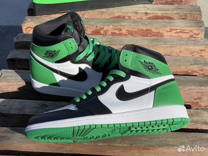 Кроссовки Air Jordan 1 Retro High OG Lucky Green