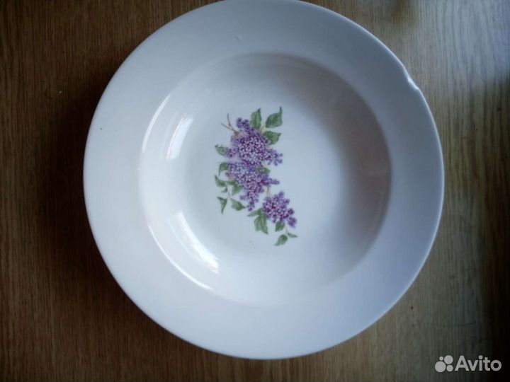 Тарелка фарфоровый завод Пролетарий, 1960-е г