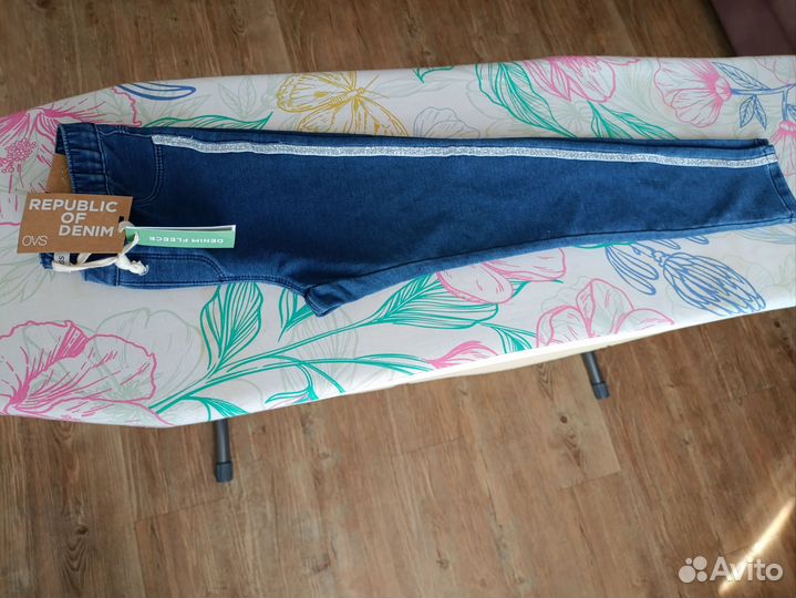 Джинсы denim fleece для девочки