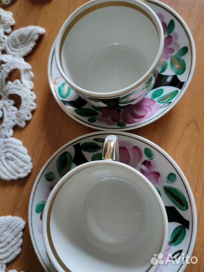 Чайная пара СССР Вербилки отл.сост