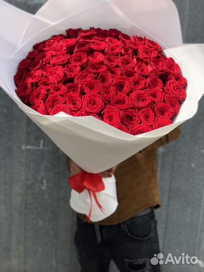 Букет из 51 розы