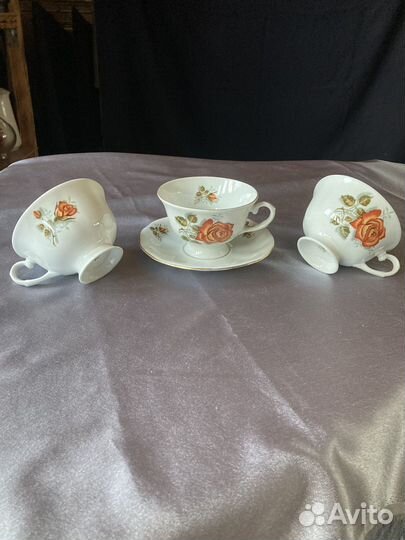 Винтажный фарфор Польша, гд Р 50-70г