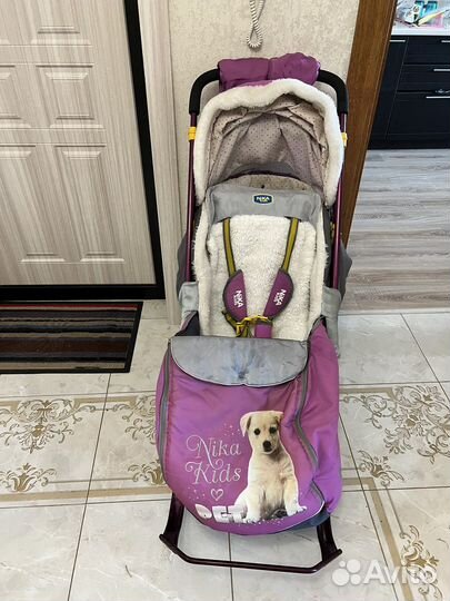 Коляска санки