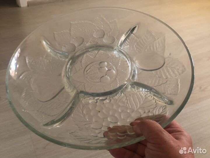 Менажница стекло
