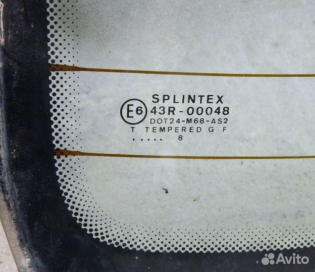 Стекло заднее Kadett E / Daewoo Nexia