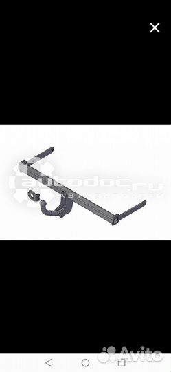 Фаркоп на volkswagen polo