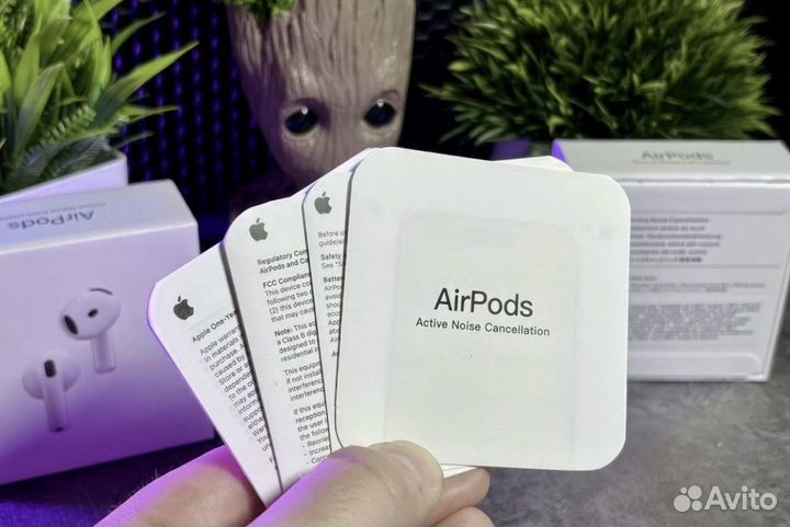 Airpods 4 Новинка 2024 с Гироскопом