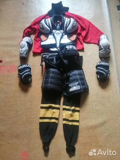 Защита хоккей нагрудник логти шорты 3000