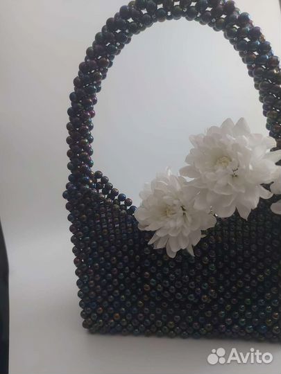 Сумка из бусин ручной работы