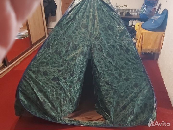 Палатка автоматическая 2 х местная бу. Бронь