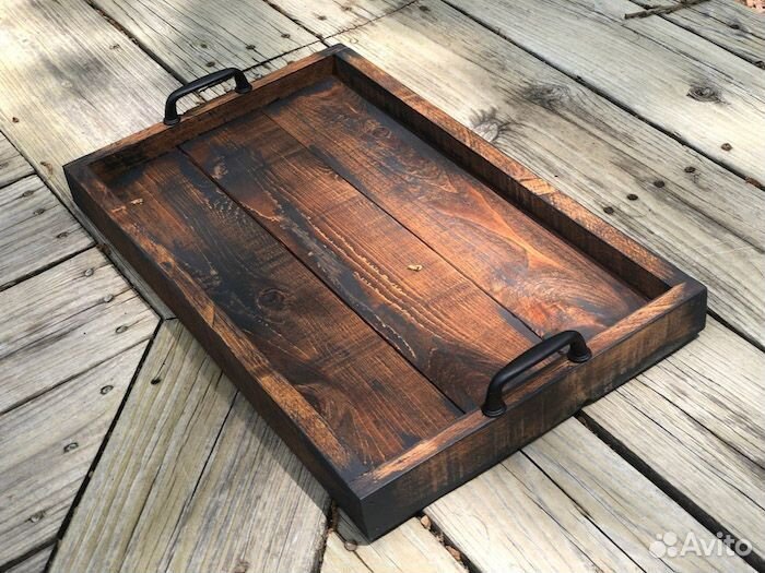 Поднос деревянный