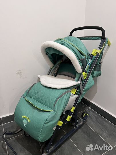 Коляска санки