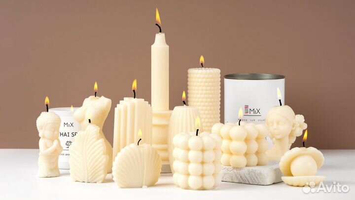 Свечи интерьерные