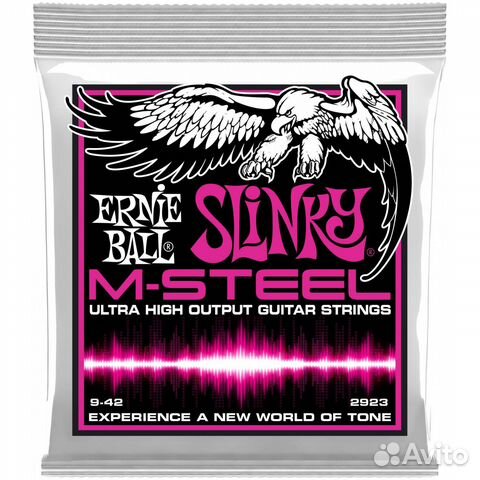 Струны для электрогитары Ernie Ball 2923 M-steel S