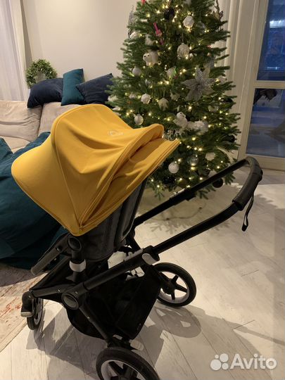 Коляска 2в1 Bugaboo FOX (2019, желтый)