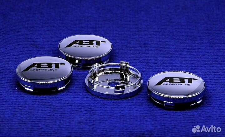 Комплект колпаков литого диска ABT Sportsline хром