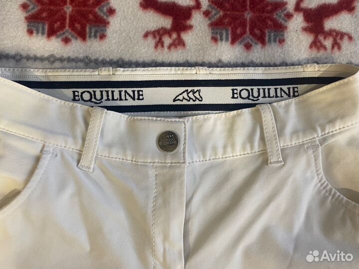 Белые бриджи Equiline