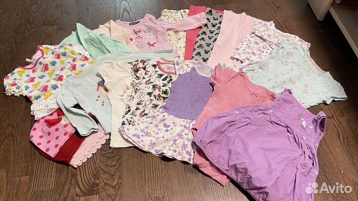 Пакет вещей на девочку 80 86 92