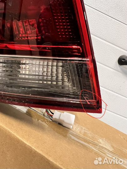 Фонарь задний левый на Kia Rio 4