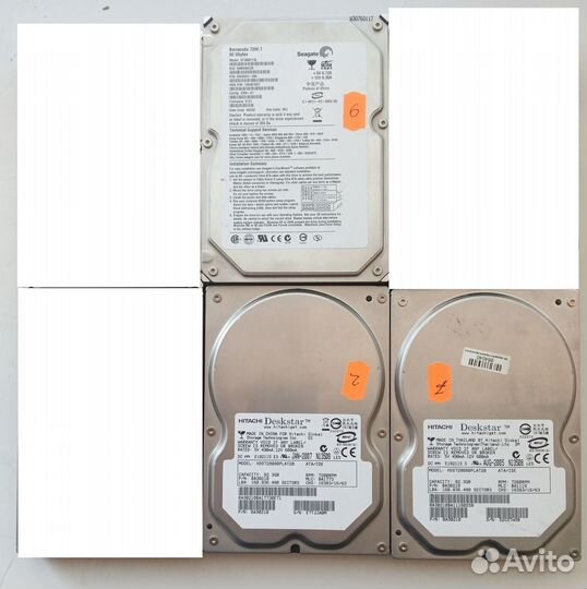 Жесткие диски IDE 3,5