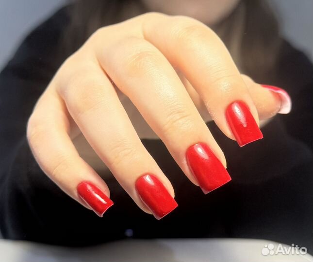 Маникюр наращивание