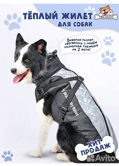 Куртка для собак